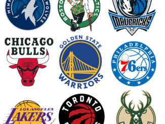 ตัวรีดติดเสื้อลายโลโก้ทีมบาส NBA มีหลายทีมใช้งานง่าย กระดาษฟิล์มติดเสื้อ อาร์มติดเสื้อ