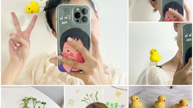 กิ๊บติดผม รูปการ์ตูนเป็ด สีเหลือง เหมาะกับของขวัญ แฟชั่นสําหรับเด็กผู้หญิง