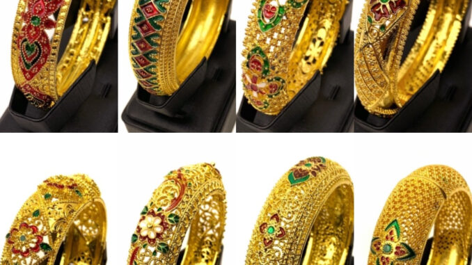 กำไลข้อมือสีทอง ลายไทย สินค้าพร้อมจัดส่งจากประเทศไทย จัดส่งภายใน 2-4 วัน กำไลข้อมือสีทอง ลายไทย สินค้าพร้อมจัดส่งจากประเทศไทย จัดส่งภายใน 2-4 วัน