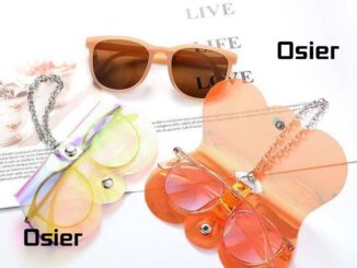 Osier1 กระเป๋าใส่แว่นตา พลาสติก แบบพกพา ป้องกันแรงกด สําหรับเดินทาง