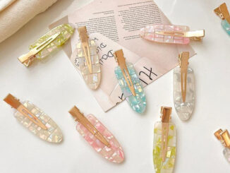 พร้อมส่งจากไทย กิ๊บติดผมสไตล์เกาหลีลายหินอ่อน(1ชิ้น)กิ๊บหินอ่อนหลากสี