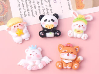 10 ชิ้น / แพ็ค จําลอง การ์ตูนสัตว์น่ารัก กระต่าย แพนด้า สุนัขจิ้งจอก เรซิน สร้างสรรค์ อุปกรณ์เสริม Diy เคสโทรศัพท์แบน ถ้วยน้ํา รองเท้า หัวเข็มขัด วัสดุตกแต่ง