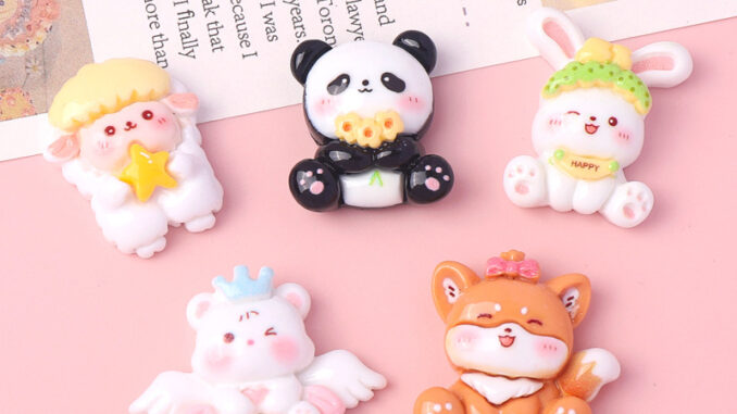 10 ชิ้น / แพ็ค จําลอง การ์ตูนสัตว์น่ารัก กระต่าย แพนด้า สุนัขจิ้งจอก เรซิน สร้างสรรค์ อุปกรณ์เสริม Diy เคสโทรศัพท์แบน ถ้วยน้ํา รองเท้า หัวเข็มขัด วัสดุตกแต่ง