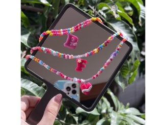 *สินค้าพร้อมส่ง*สร้อยลูกปัดดินปั้นโพลิเมอร์