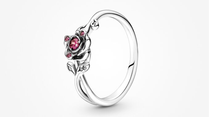 Pandora แหวน ลายดิสนีย์ โฉมงามกับเจ้าชายอสูร j111