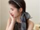 [พร้อมส่งในไทย] ที่คาดผม ริบบิ้นโบว์ เกาหลี สําหรับผู้หญิง แฟชั่นหวาน เครื่องประดับผม A088