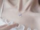 สร้อยคอ จี้ผีเสื้อ สีม่วง ขนาดเล็ก สไตล์เกาหลี สําหรับผู้หญิง