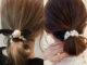 ยางรัดผมมุกโบว์ริบบิ้น Black Pearl Ribbon พร้อมส่งในไมย!!!