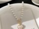 [jewelryboxes] สร้อยคอมุกเทียม สีทอง เรียบง่าย สไตล์บูติก