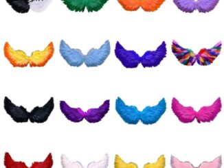 ปีกนางฟ้าขนนก พร้อมส่ง