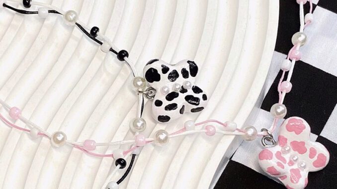 ꒰ พร้อมส่ง ꒱ สร้อยดินปั้นจี้ผีเสื้อมุก Butterfly Blackpink εїз ꒰ พร้อมส่ง ꒱ สร้อยดินปั้นจี้ผีเสื้อมุก Butterfly Blackpink εїз