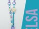 ELSA FROZEN สายคล้องแมสเอลซ่า เชือกสีฟ้า/ม่วง การ์ตูน 3 ตัว #2