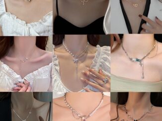 สร้อยคอโซ่ จี้ผีเสื้อ ประดับเพทาย หรูหรา สําหรับเด็กผู้หญิง