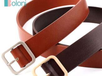 [Boloni] ใหม่ เข็มขัดหนัง หัวเข็มขัดโลหะ สไตล์โบโฮ วินเทจ สําหรับผู้หญิง ของขวัญ