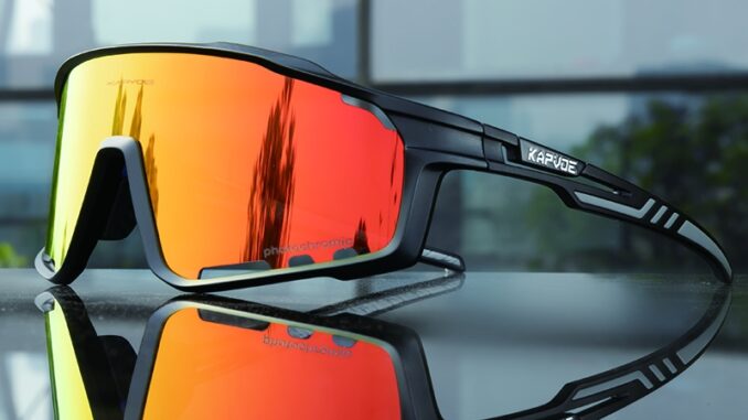Kapvoe แว่นตากันแดด UV400 เปลี่ยนสีได้ สีเหลือง เหมาะกับการขี่จักรยาน เล่นกีฬา กลางแจ้ง สําหรับผู้ชาย