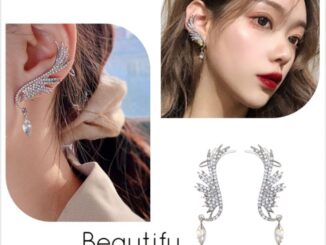 ️ต่างหูปีกนางฟ้าใส่แล้วสวยสง่าจนห้ามใจไม่ไหว