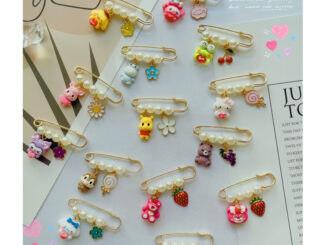 พร้อมส่ง เข็มกลัด เข็มกลัดแฟชั่น ขนาด3.8 เข็มกลัดคนท้องราคาส่ง