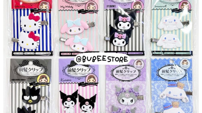 กิ๊บ SANRIO   พร้อมส่ง SANRIO JAPAN HAIR CLIP กิ๊บติดผม