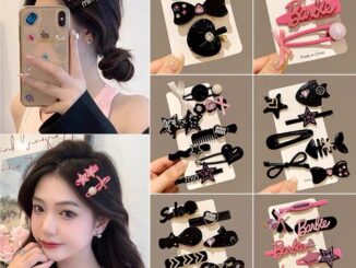 【Magpie】กิ๊บติดผมหน้าม้า ประดับพลอยเทียม ลายตัวอักษร และโบว์ สําหรับผู้หญิง y2k