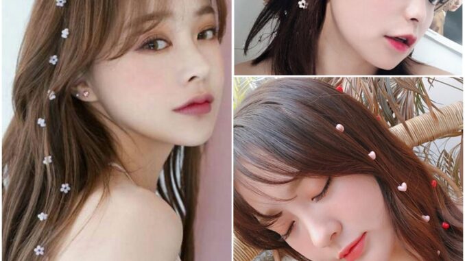 กิ๊บเส้น ติดผม เครื่องประดับผม สำหรับผูเหญิง