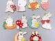 10 ชิ้น โลหะผสม หยดน้ํามัน การ์ตูน กระต่าย สัตว์ เสน่ห์ สร้อยข้อมือ สร้อยคอ จี้ DIY เครื่องประดับแฮนด์เมด อุปกรณ์