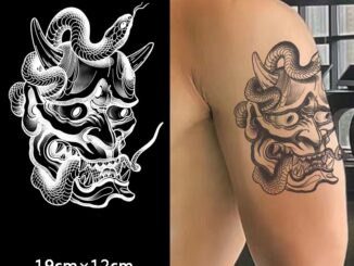 【COCO Magic tattoo】สติกเกอร์รอยสักชั่วคราว กึ่งถาวร กันน้ํา ติดทนนาน 15 วัน 19 ซม.*12 ซม.