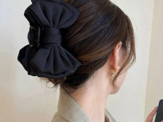 กิ๊บติดผมโบว์ใหญ่ Pincer Claw Clip  11 cm. สวยเรียบน่ารัก/ กิ๊บหนีบผม กิ๊บผมเกาหลี