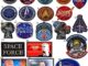 แผ่นแพทช์ปักลาย Donald Trump Space Force Space Explore Travel Badge สไตล์ทหาร USSF