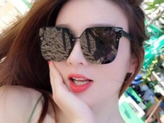 ใหม่ แว่นตากันแดด กรอบขนาดใหญ่ สไตล์ยุโรปและอเมริกา แฟชั่นสําหรับผู้หญิง