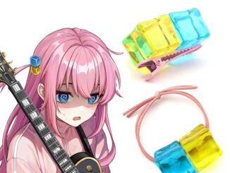 Ygt โมเดลอนิเมะ Bocchi the Rock! Gotou Hitori ปิ่นปักผม ทรงสี่เหลี่ยม อุปกรณ์ประกอบฉาก คอสเพลย์ ฮาโลวีน