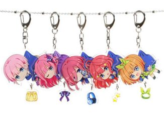 พวงกุญแจ ลายอนิเมะ The Quintessential Quintuplets Nakano Miku