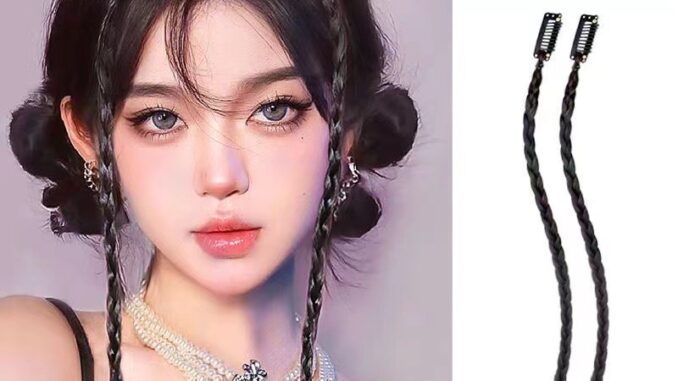 วิกผมถักเปีย เปียมะนาว เปียหู วิกมวยไทย เปีย แป้งโดว์ทอด เปียหวาน เผ็ด เด็กผู้หญิง ย้อมสี มวย