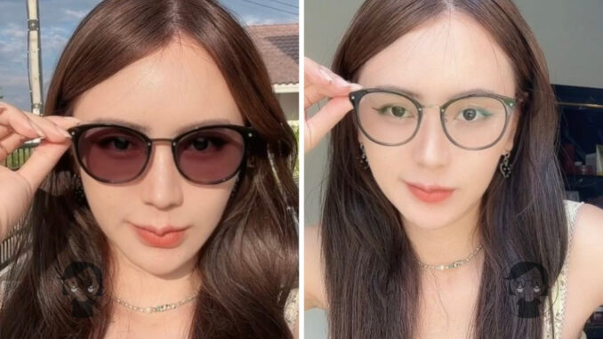 แว่นตา แว่นสายตายาว แว่นสายตายาวเลนส์2ชั้นออกแดดเลนส์เปลี่ยนสีเทาดำ แว่นตาใส่ขับรถ เล่นมือถือ กันแดด TR90/MUSENNA2940