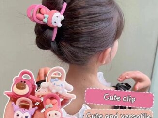 กิ๊บติดผม รูปการ์ตูนหมี และสตรอเบอร์รี่น่ารัก สีแคนดี้ เหมาะกับของขวัญ สําหรับเด็กผู้หญิง