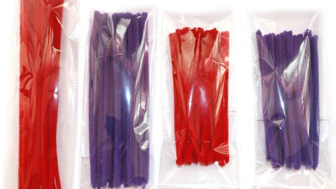 ลวดดัดผม สีแดง ลวดดัด แท่งดัดผม แม่นลวด