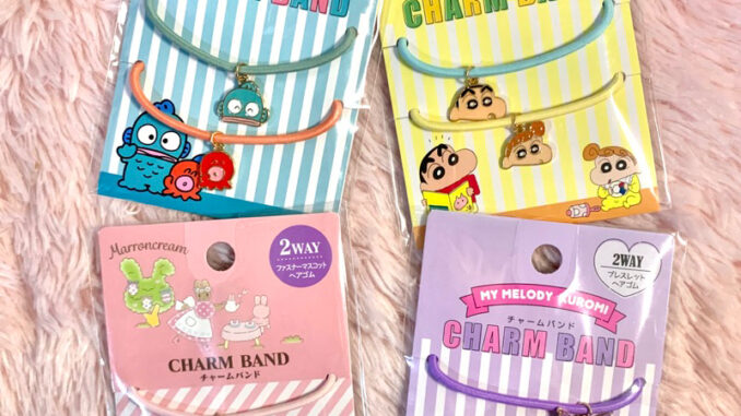 [ลายใหม่เข้าเพิ่มค่ะ ] พร้อมส่ง หนังยางรัดผม ซานริโอ้ Sanrio Bracelet Hairband ลิขสิทธิ์เเท้ สินค้าหิ้วจากญี่ปุ่น