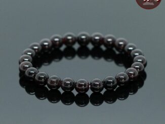 หินโกเมน Garnet ไม่ทำสี ขนาด 8 มิล หินแท้ 100% แก้วนพรัตน์ แก้ว 9 ประการ หินสีแดง