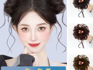 หนังยางรัดผมดังโงะ ผมบัน ผมซาลาเปา น่ารักมาก ไม่เจ็บ จัดทรงง่าย ไหมนิ่ม เนียนเหมือนผมจริง
