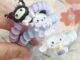SANRIO ยางรัดผม ลายการ์ตูนซานริโอ้ ขนาดเล็ก สําหรับโทรศัพท์ สร้อยข้อมือ