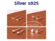 ต่างหูเงินแท้ Silver 925 สไตล์มินิมอล น่ารัก [ราคา/คู่]
