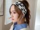 [พร้อมส่ง] ผ้าคาดผม สไตล์เกาหลี โทนขาวดำ น่ารักมากก