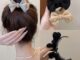 Lollipo1 กิ๊บติดผม ประดับโบว์ หรูหรา สําหรับผู้หญิง