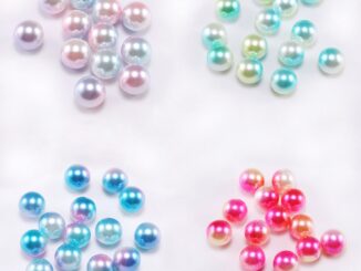 100-400pcs【ps264】ลูกปัดไข่มุก Abs ไม่มีรูพรุน สําหรับทําเครื่องประดับ DIY 100-400 ชิ้น ต่อล็อต