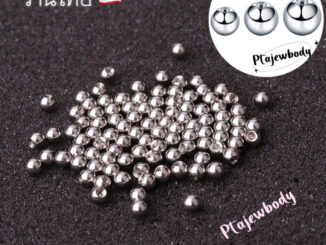 ( 1 ชิ้น )แป้นจิว แป้นบอล สำหรับจิวหูก้าน 1.2 mm. ร้านจากไทย ส่งเร็วมาก