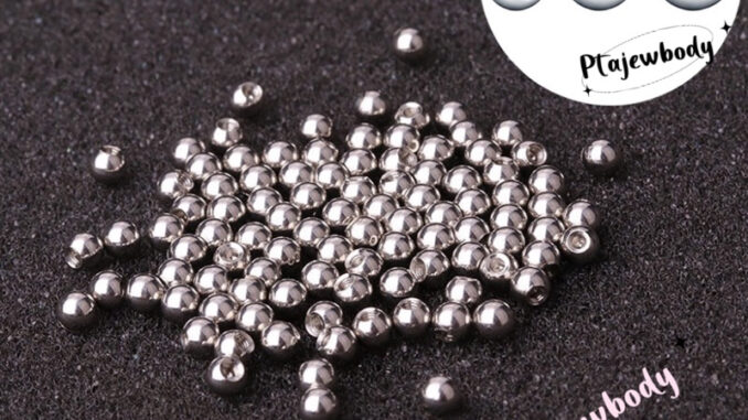 ( 1 ชิ้น )แป้นจิว แป้นบอล สำหรับจิวหูก้าน 1.2 mm. ร้านจากไทย ส่งเร็วมาก