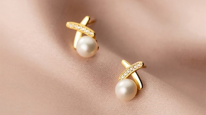 Monica Earrings ต่างหูเงินแท้ S925