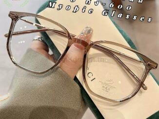 แว่นตาสายตาสั้น 0 ถึง -600 กรอบวงรี แฟชั่นแว่นตาป้องกันแสงสีฟ้า แว่นตาผู้หญิง ผู้ชาย แว่นตา