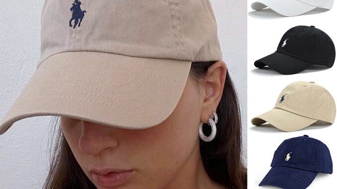 Polo ralph lauren หมวกเบสบอล ผ้าฝ้าย ของแท้ 100%