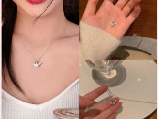 เกาหลีรูปแบบใหม่ สร้อยคอแฟชั่น จี้มงกุฎนางฟ้า หรูหรา เรียบง่าย สําหรับผู้หญิง