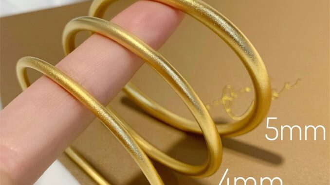 สร้อยข้อมือ ทอง 24K ไม่จางหาย ของขวัญ สไตล์เกาหลี สําหรับผู้หญิง